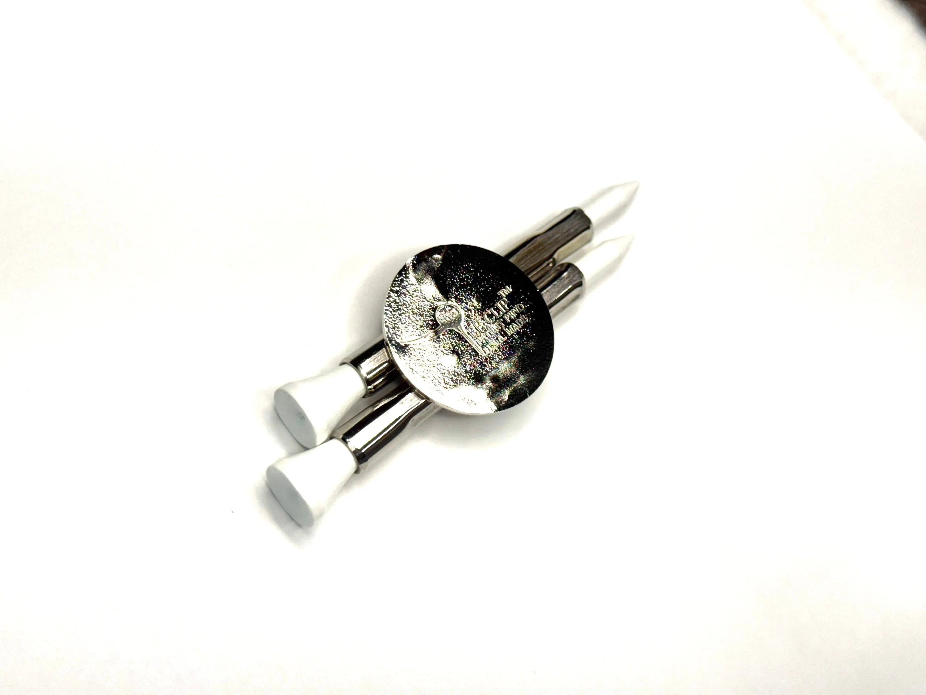 The Tee Clip®: USA Made | Magnetic Golf Multi Tool - Golf Tee Holder, Ball Marker, Putting Alignment & Divot Repair