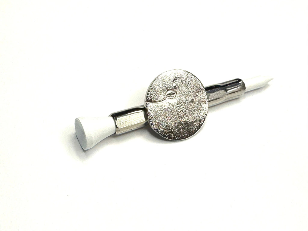 The Tee Clip® MINI: USA Made | Magnetic Golf Multi Tool - Golf Tee Holder, Ball Marker, Putting Alignment & Divot Repair