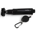 Logie Joe's Club Scrub Brush | Refillable Golf Club Cleaner | Retractable Clip, Strong Bristles & Golf Bag Attachment