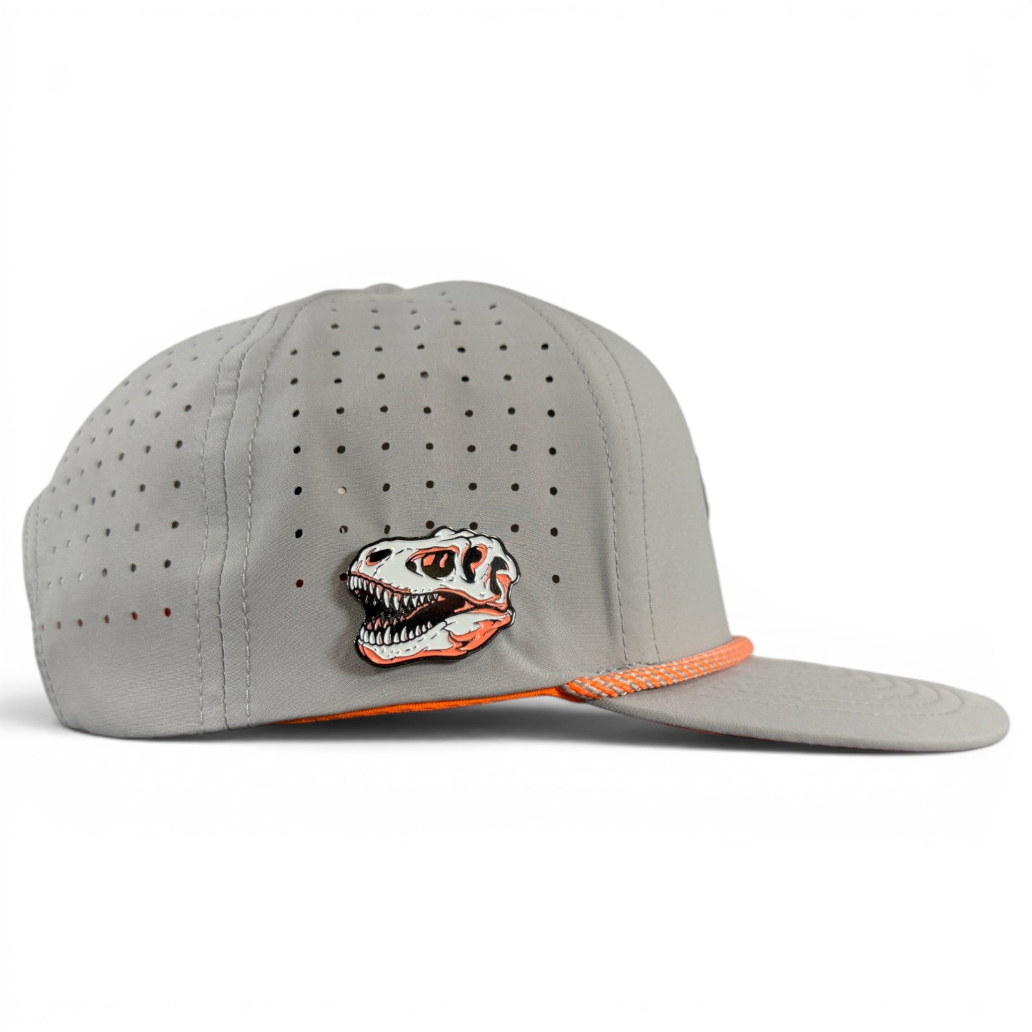 Youth Fossil Fairway Golf Hat | Snapback Cap | Built-in Magnetic Ball Marker Holder + Marker Included | Adjustable