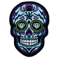 Blue Sugar Skull | Golf Shop Mat Rug | Golf Accessory