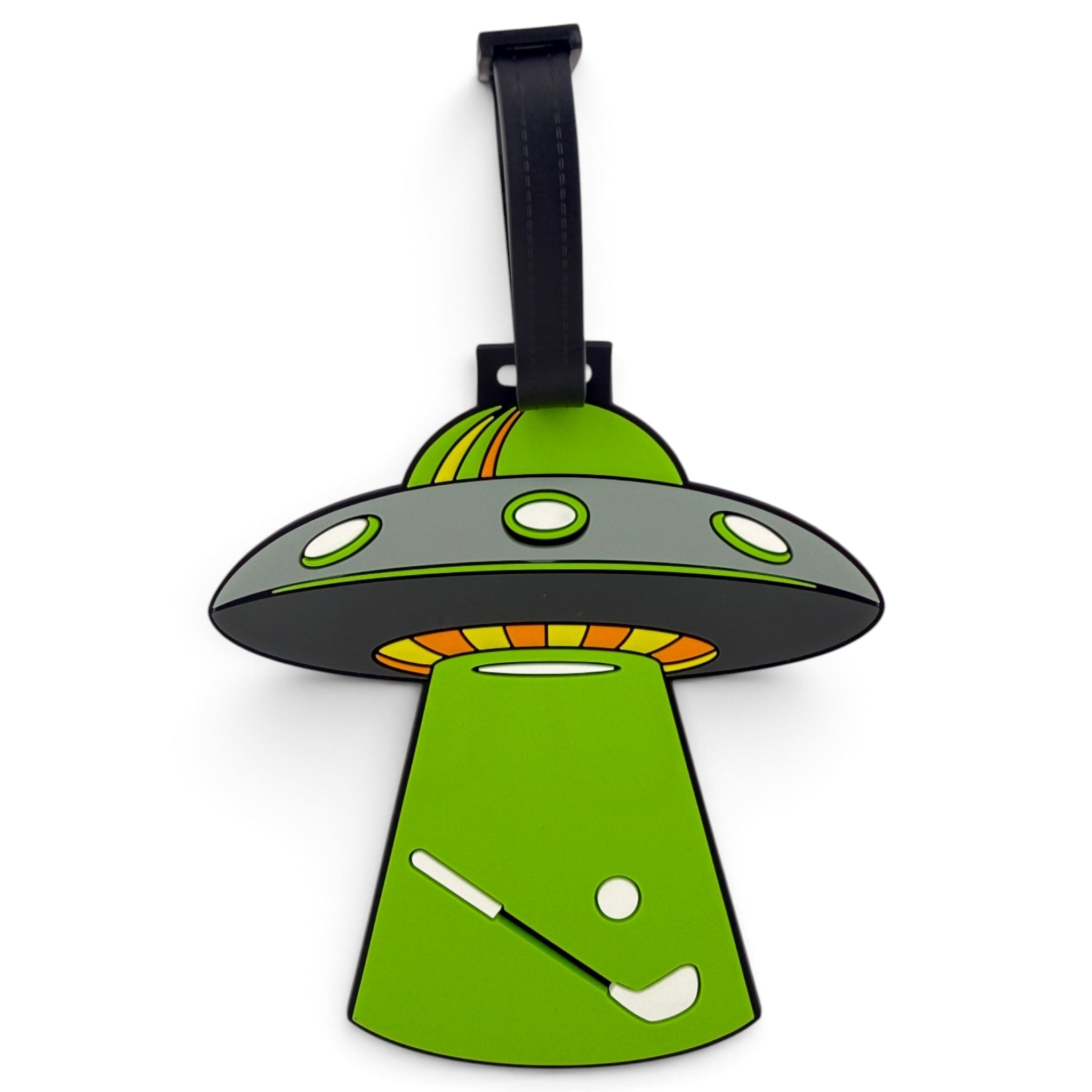 Albatross Abduction Clip-On Tag | Multi-Use Bag Tag, Travel Tag, Golf Accessory