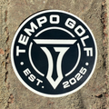 Tempo Logo Vinyl Sticker