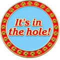 "It's in the Hole" Crystal Ball Marker & Hat Clip by ReadyGOLF