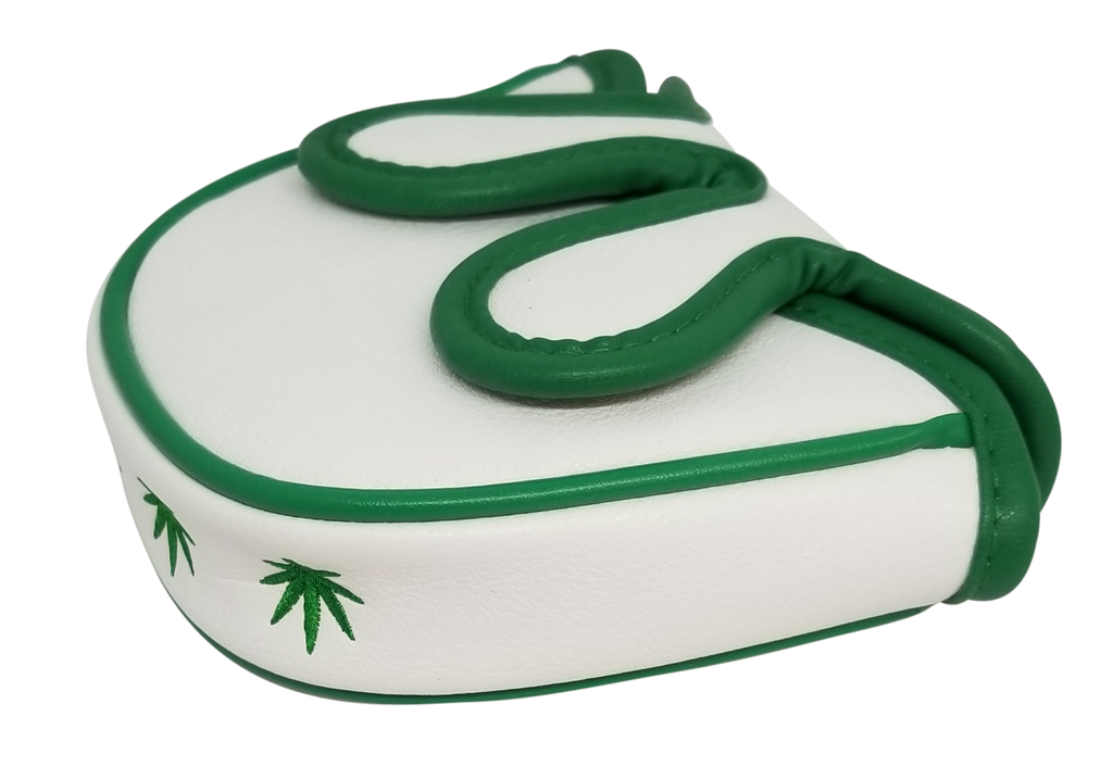 Marijuana Joint Embroidered Putter Cover - Mallet by ReadyGOLF