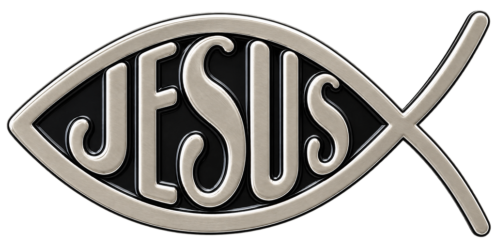 Christian Jesus Fish Ball Marker & Hat Clip by ReadyGOLF