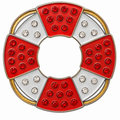 Lifesaver Crystal Ball Marker & Hat Clip by ReadyGOLF