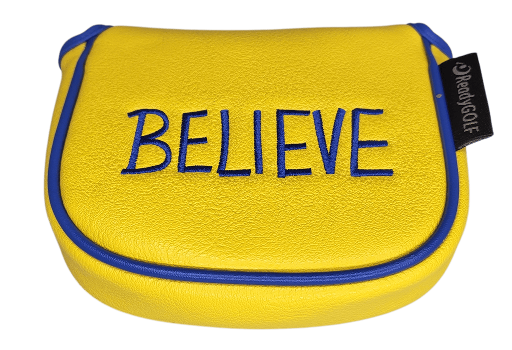L.A.B. MEZZ / OZ Embroidered Center-Shafted Putter Cover by ReadyGOLF - Believe
