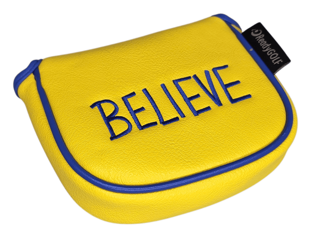 L.A.B. MEZZ / OZ Embroidered Center-Shafted Putter Cover by ReadyGOLF - Believe