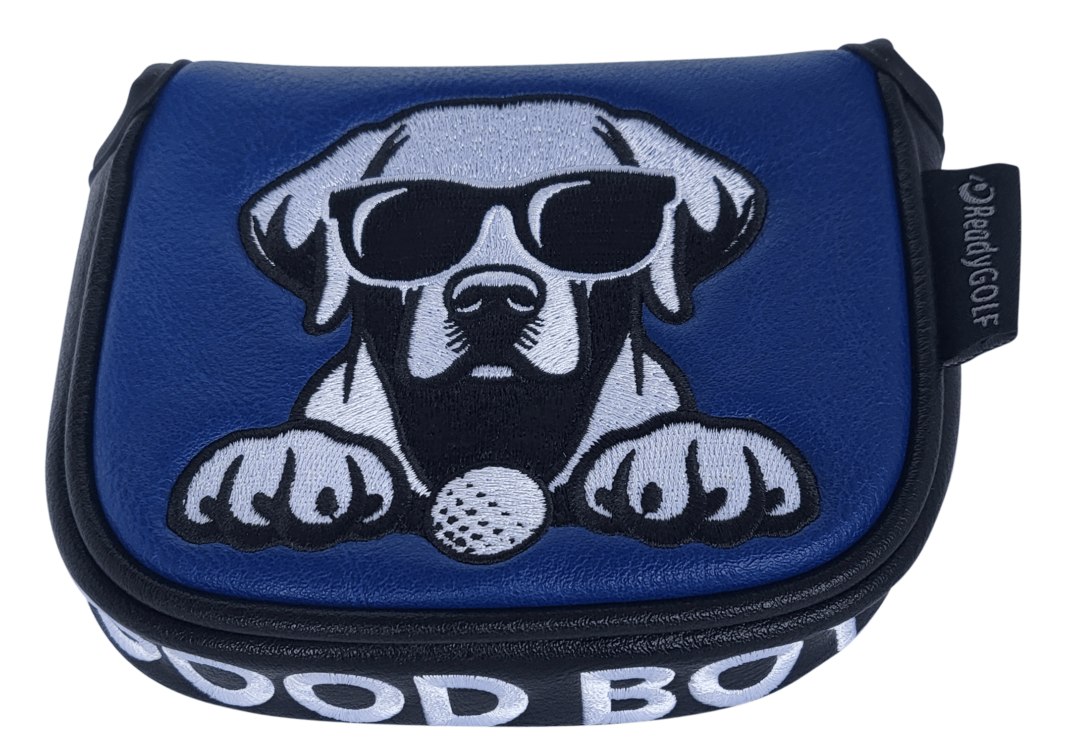 TaylorMade Spider ZT Center-Shafted Putter Cover by ReadyGOLF - Black Lab - Good Boy