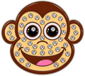Monkey Crystal Ball Marker & Hat Clip by ReadyGOLF