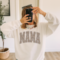 Leopard MAMA Crewneck Sweatshirt