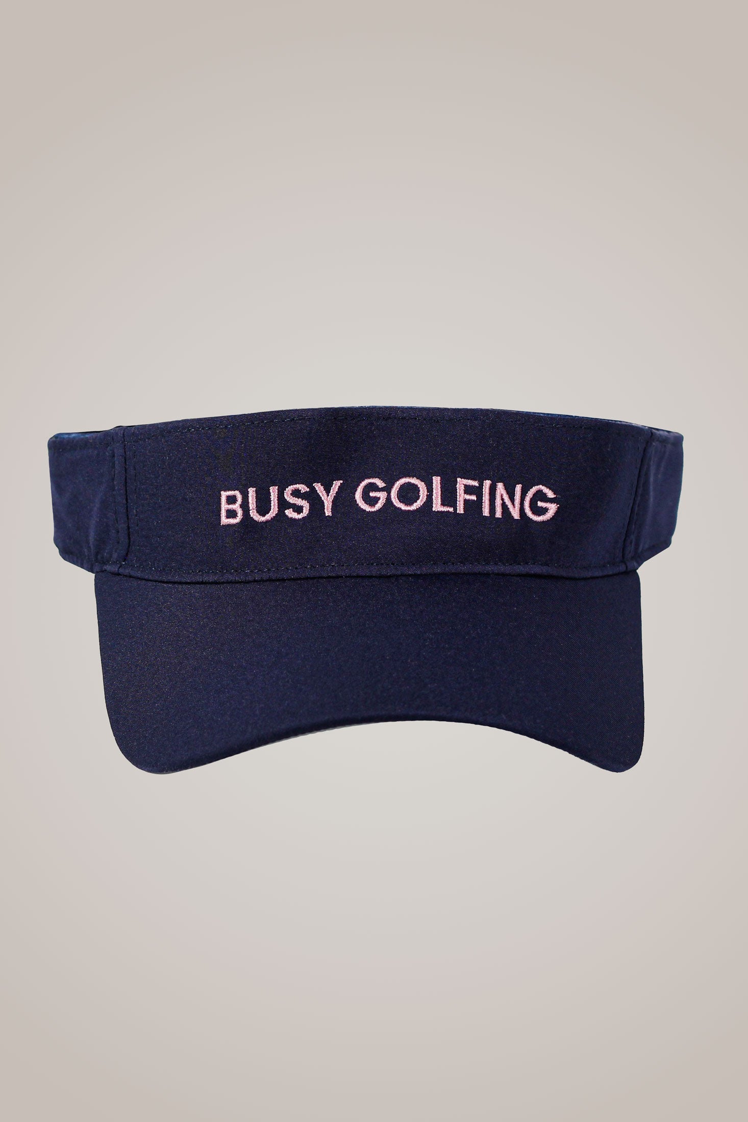Busy Golfing Navy Sport Visor