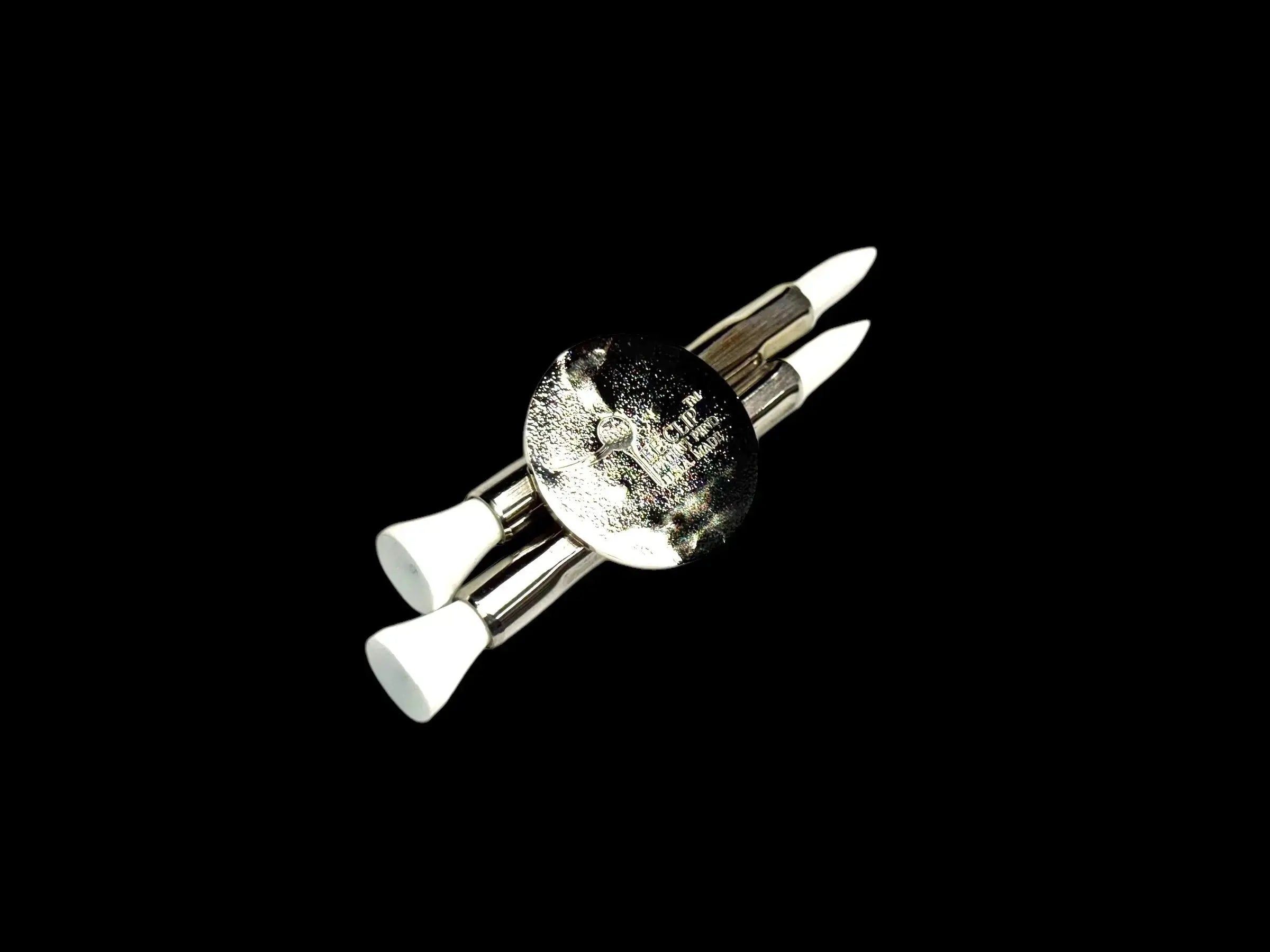 The Tee Clip®: USA Made | Magnetic Golf Multi Tool - Golf Tee Holder, Ball Marker, Putting Alignment & Divot Repair