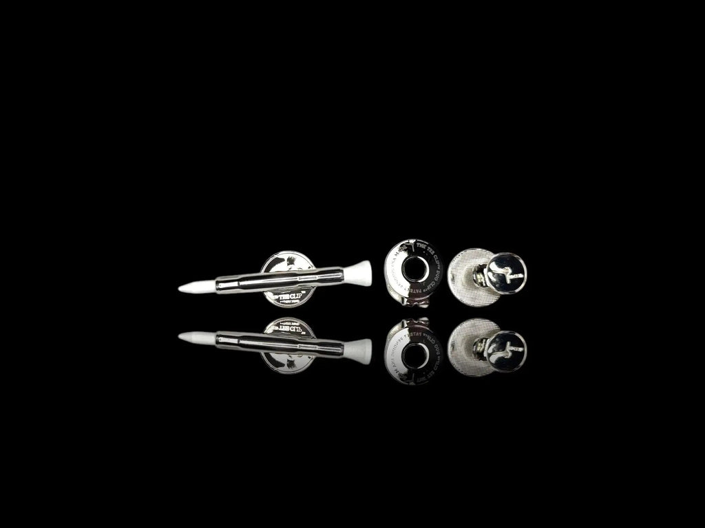 The Tee Clip® MINI: USA Made | Magnetic Golf Multi Tool - Golf Tee Holder, Ball Marker, Putting Alignment & Divot Repair