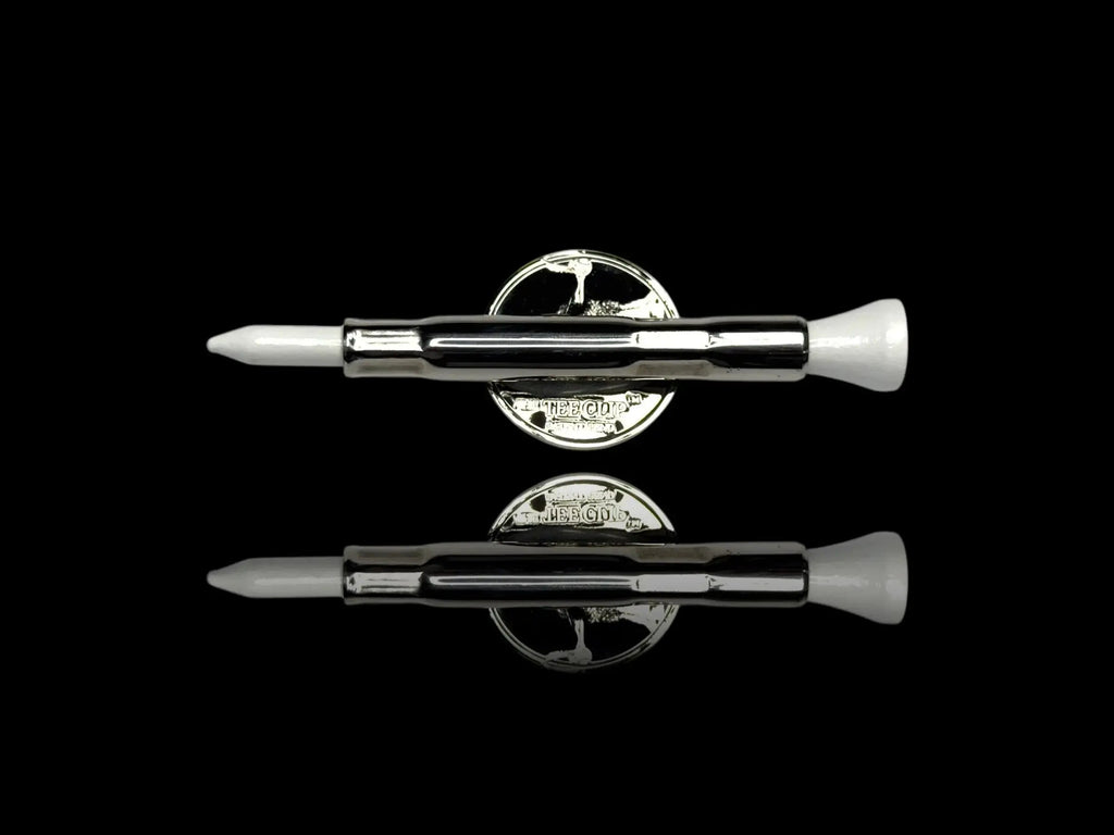The Tee Clip® MINI: USA Made | Magnetic Golf Multi Tool - Golf Tee Holder, Ball Marker, Putting Alignment & Divot Repair