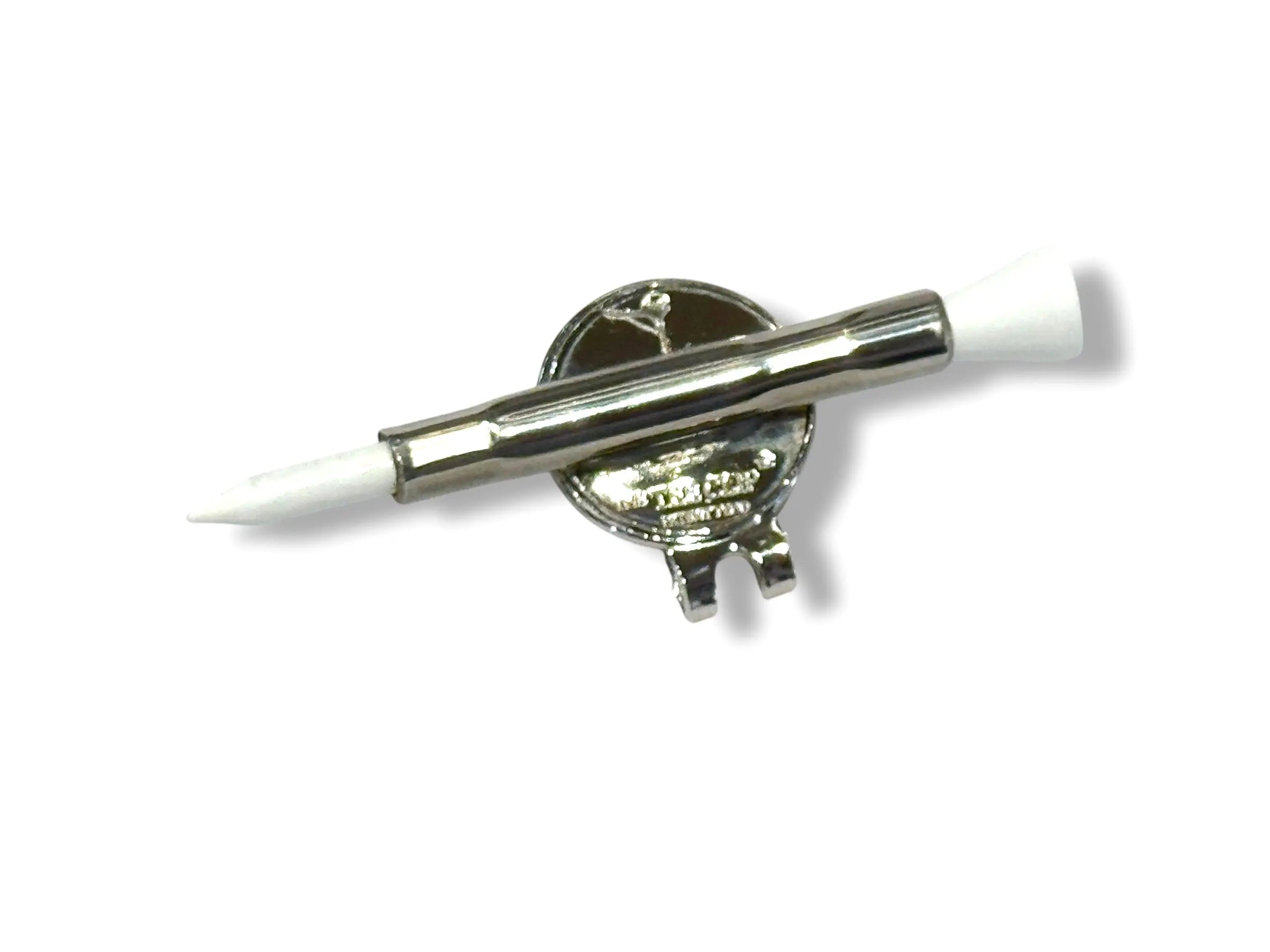 The Tee Clip® MINI: USA Made | Magnetic Golf Multi Tool - Golf Tee Holder, Ball Marker, Putting Alignment & Divot Repair