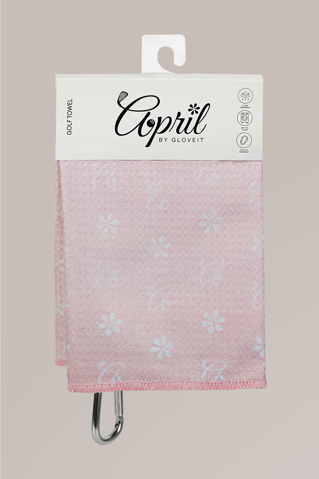 Pink Golf Towel