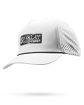 Parlay White - Perforated Rope Hat
