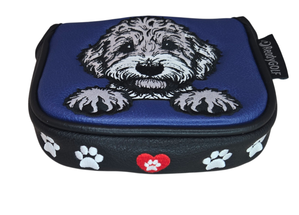 TaylorMade Spider ZT Center-Shafted Putter Cover by ReadyGOLF  - Labradoodle