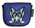 L.A.B. MEZZ OZ Embroidered Center Shaft Putter Cover by ReadyGOLF - German Shepard