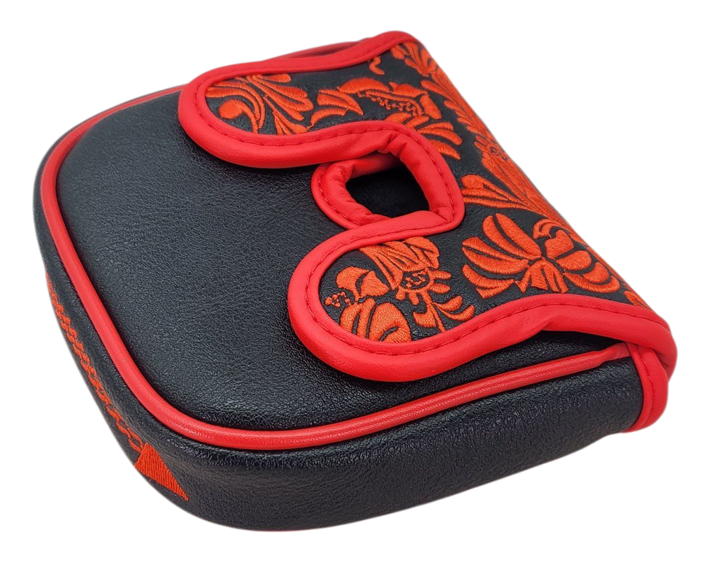 L.A.B. DF3 Embroidered Center Shaft Putter Cover by ReadyGOLF - Desert Rose