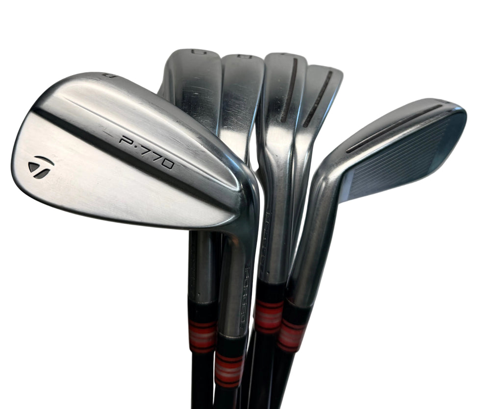 TaylorMade P770 Iron Set 5-PW RH Fujikura AXIOM 105 X VeloCore Graphite