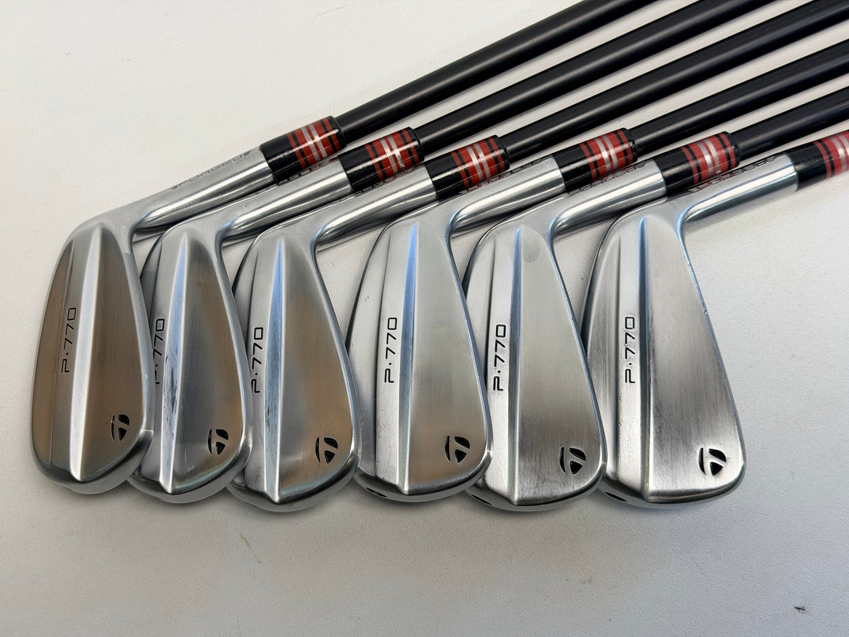TaylorMade P770 Iron Set 5-PW RH Fujikura AXIOM 105 X VeloCore Graphite