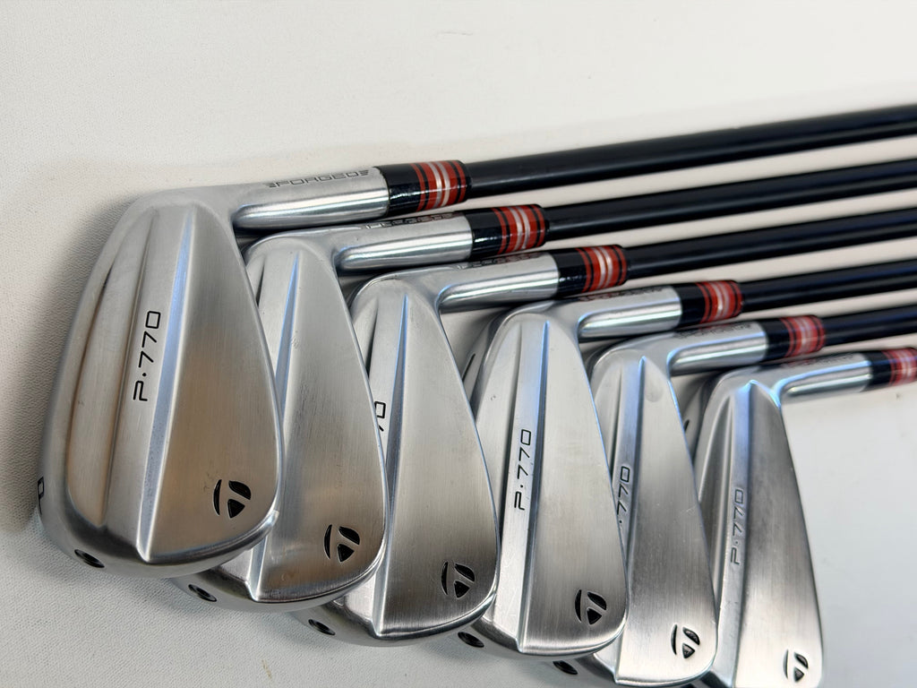 TaylorMade P770 Iron Set 5-PW RH Fujikura AXIOM 105 X VeloCore Graphite
