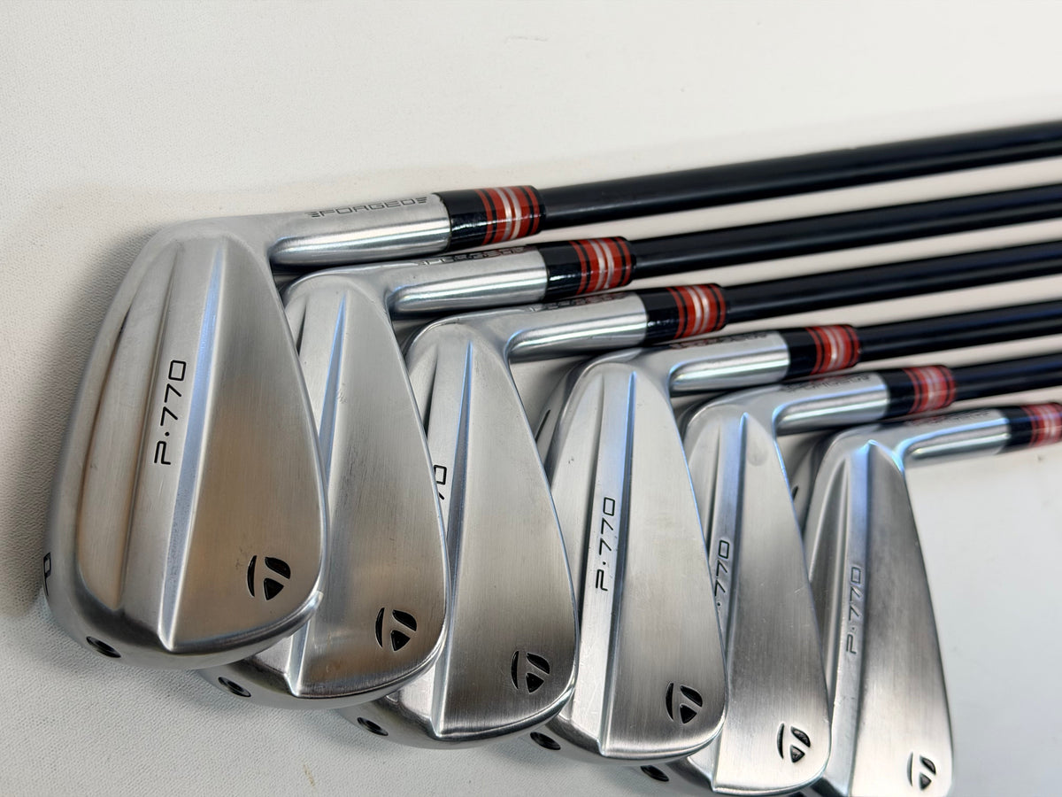 TaylorMade P770 Iron Set 5-PW RH Fujikura AXIOM 105 X VeloCore Graphite