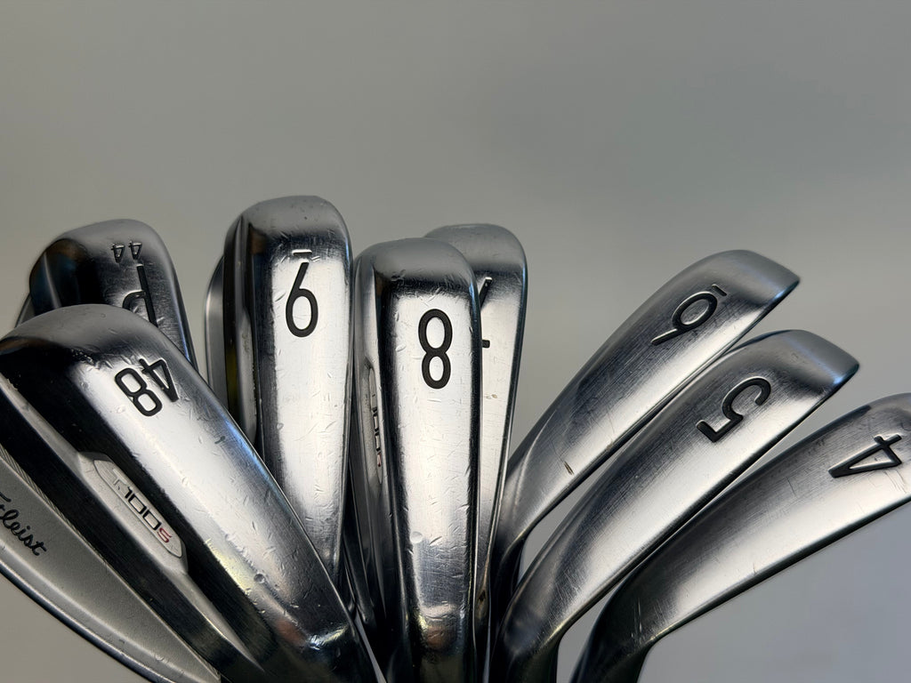 Titleist T100S Iron Set 4-PW 48° RH Fujikura AXIOM 75 R2 Senior Graphite