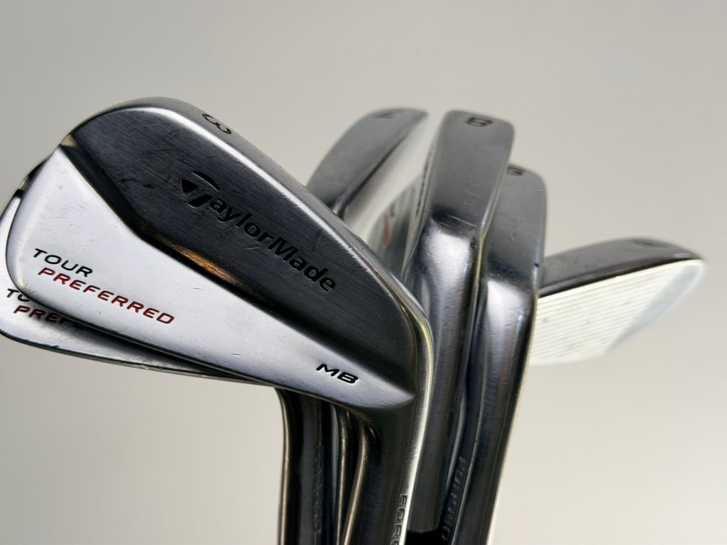 TaylorMade Tour Preferred MB Irons 3-PW RH Dynamic Gold XP S300 Stiff