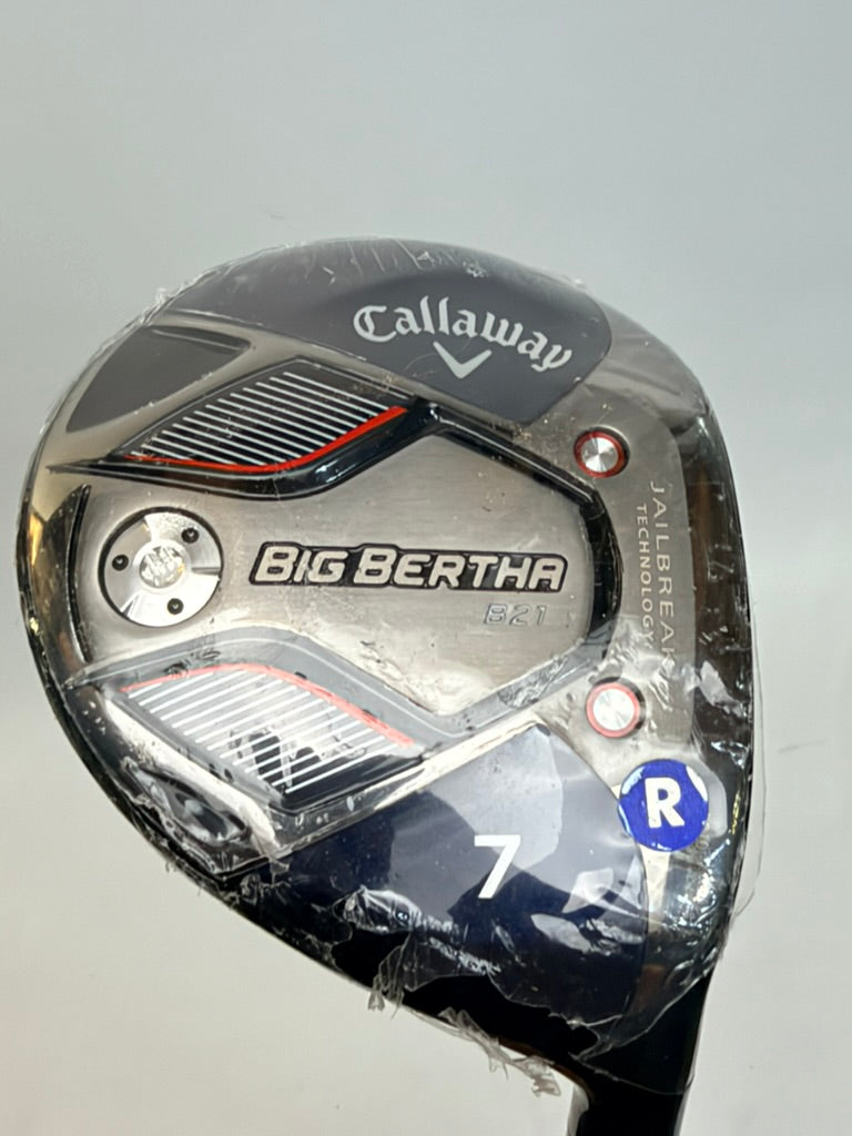 Callaway Big Bertha B21 7 Wood 21° RH Callaway RCH 45 R Regular