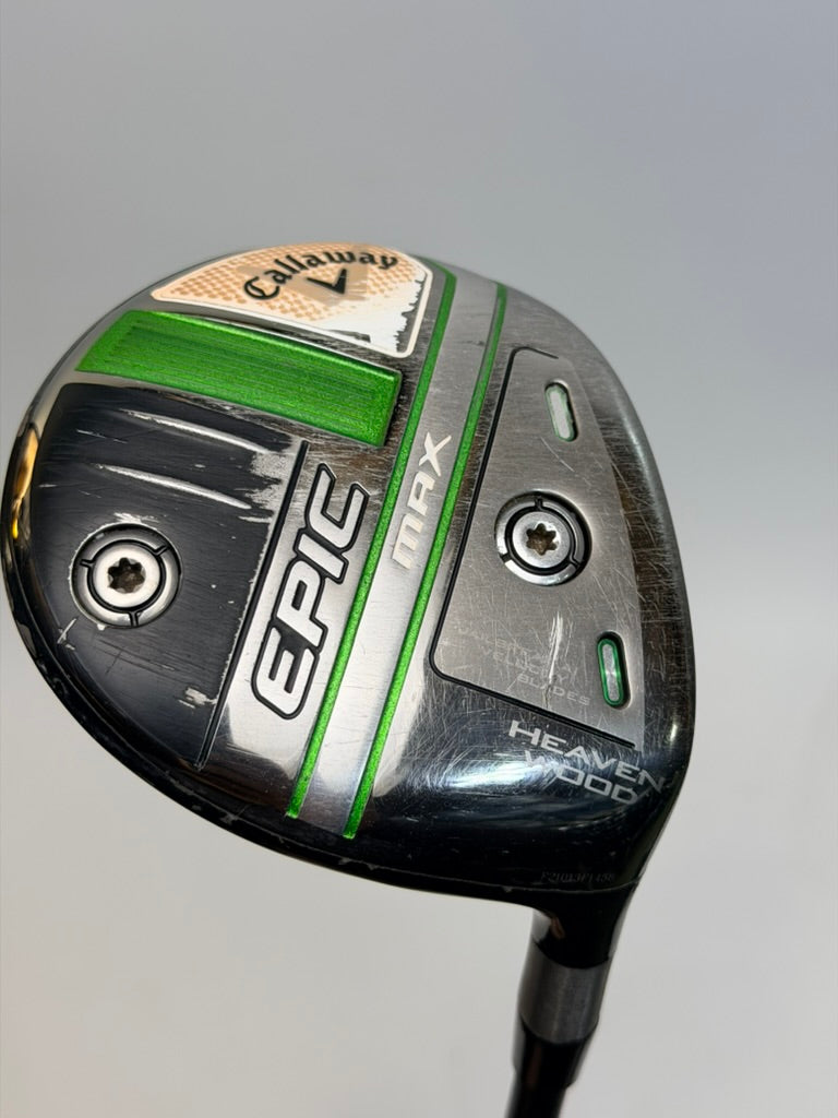 Callaway Epic Max Heavenwood 20° RH Cypher Forty 5.0 Senior