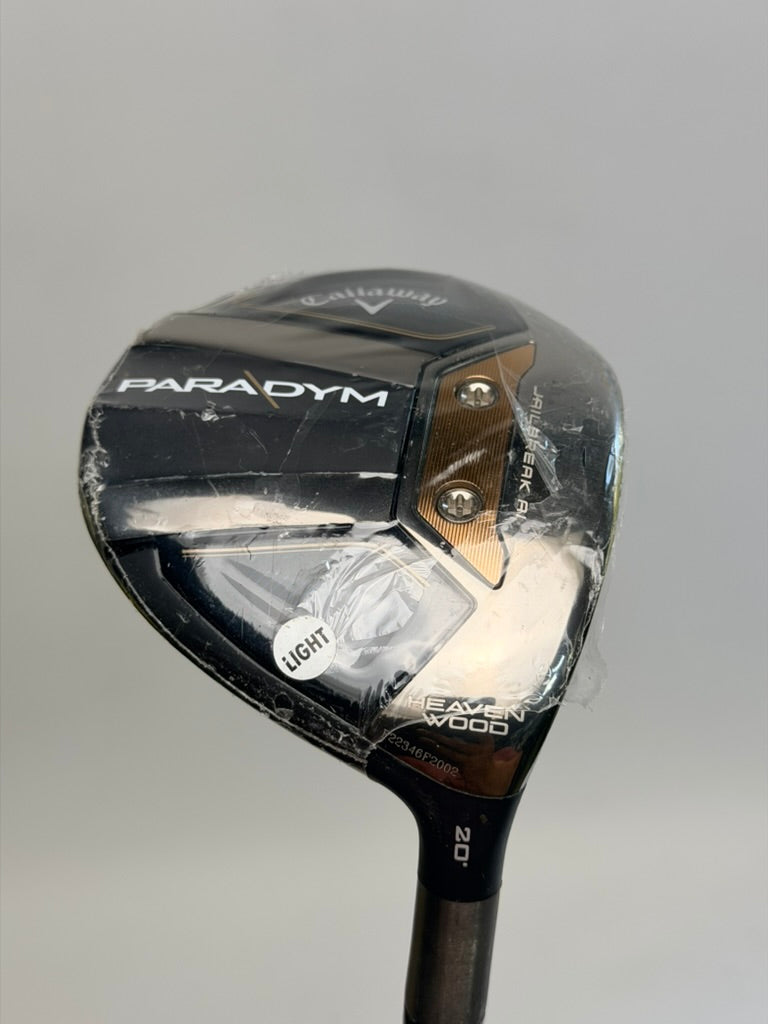 Callaway Paradym Heavenwood 20° RH Ascent Blue 50 A Senior 43in New