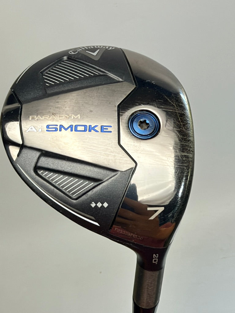 Ai Smoke Triple Diamond 7 Wood 20° RH Denali Black 70g 6.0 Stiff 42.25in