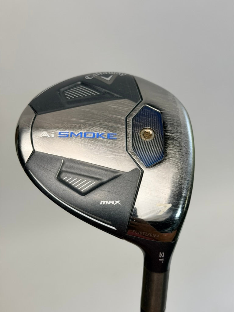 Callaway Ai Smoke MAX 7 Wood 21° RH Tensei AV Blue 65 S Stiff 42.25in