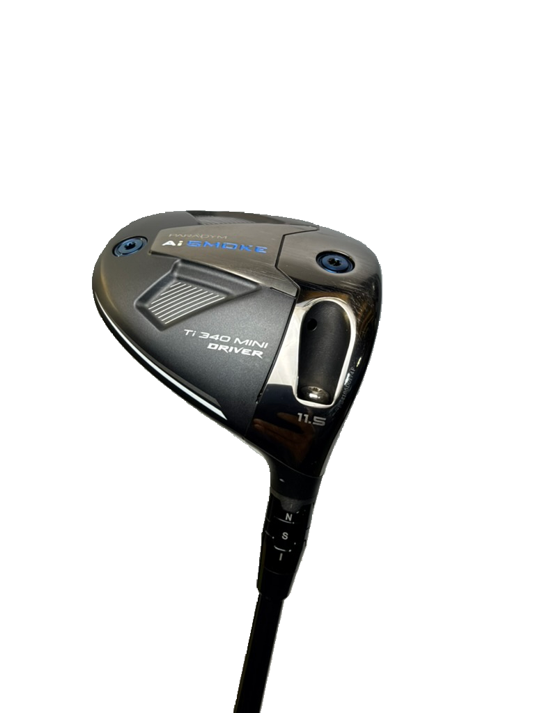 Callaway Paradym Ai Smoke Ti 340 Mini Driver 11.5° Denali Black Stiff