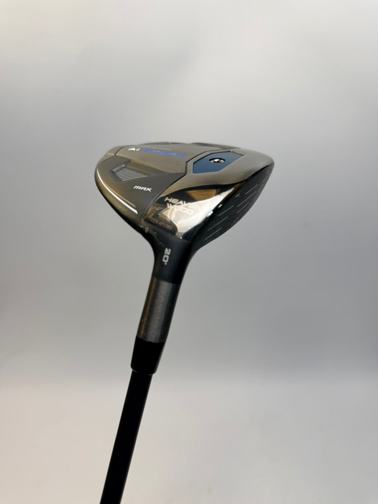 Callaway Paradym Ai Smoke MAX Heavenwood 20° Cypher Forty 5.0