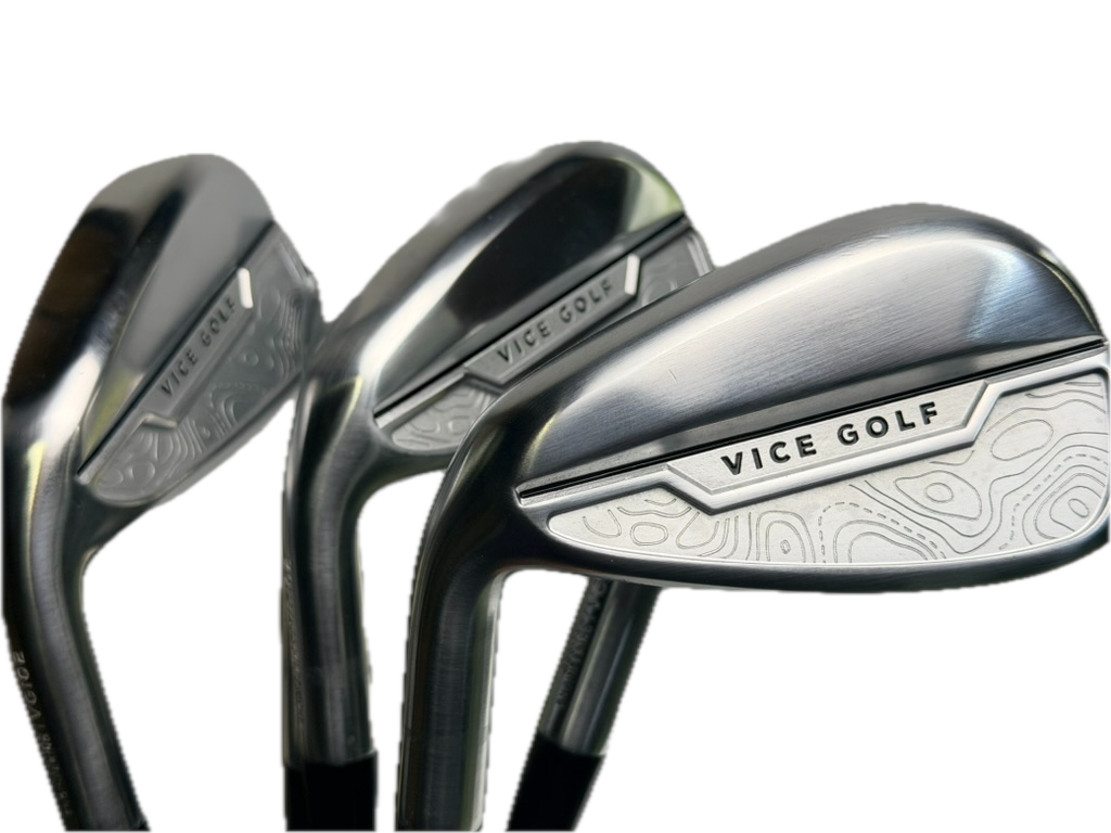 Vice Golf VGI02 6-PW KBS Tour 105g Regular Steel Iron Set LH