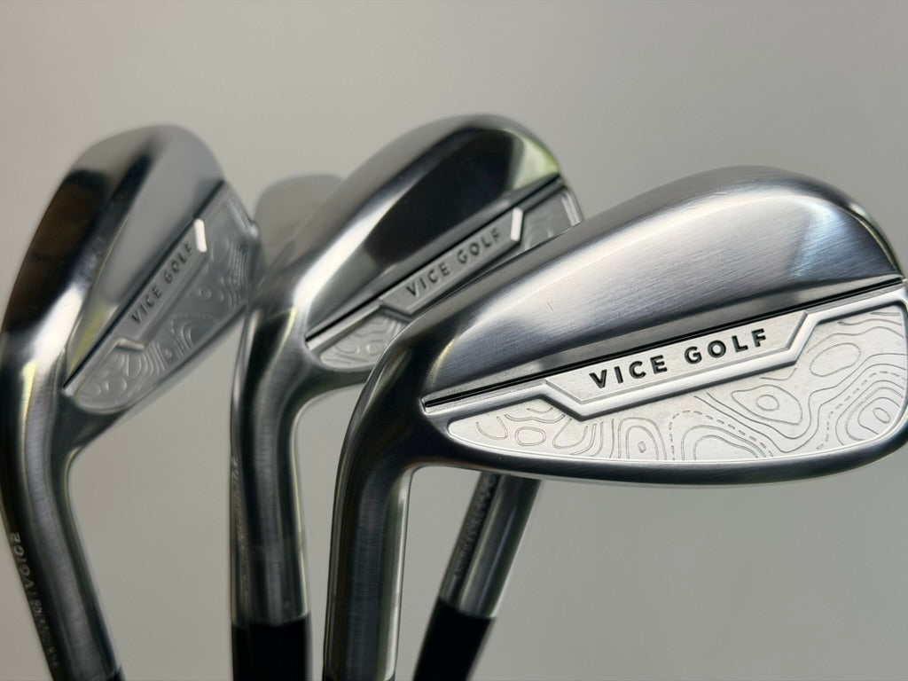 Vice Golf VGI02 6-PW KBS Tour 105g Regular Steel Iron Set LH