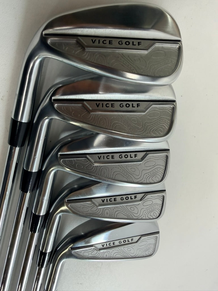 Vice Golf VGI02 6-PW KBS Tour 105g Regular Steel Iron Set LH