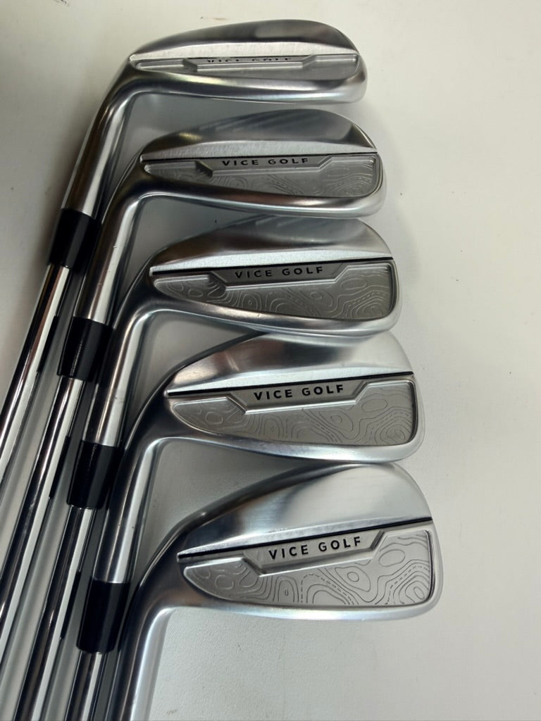 Vice Golf VGI02 6-PW KBS Tour 105g Regular Steel Iron Set LH