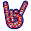 Rock On Hand Gesture Crystal Ball Marker &amp; Hat Clip by ReadyGOLF