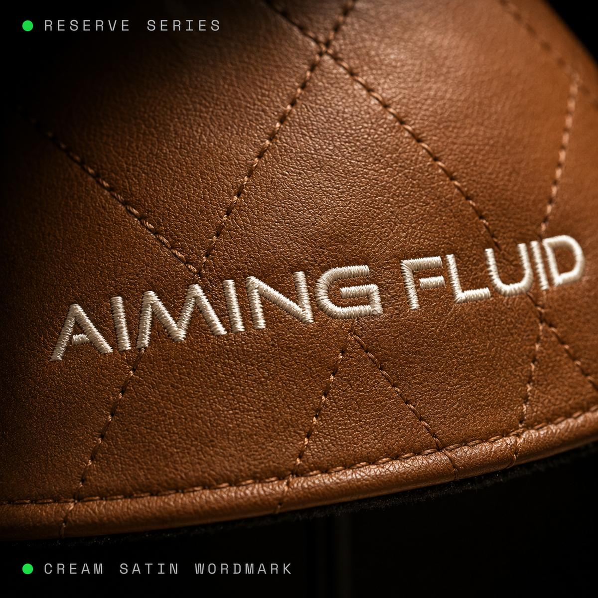 DON'T SUCK™ Reserve — Old Fashioned Driver Headcover (Cognac, 460cc)