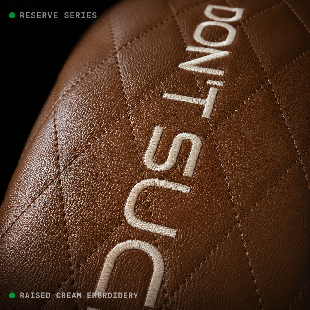 DON'T SUCK™ Reserve — Old Fashioned Driver Headcover (Cognac, 460cc)