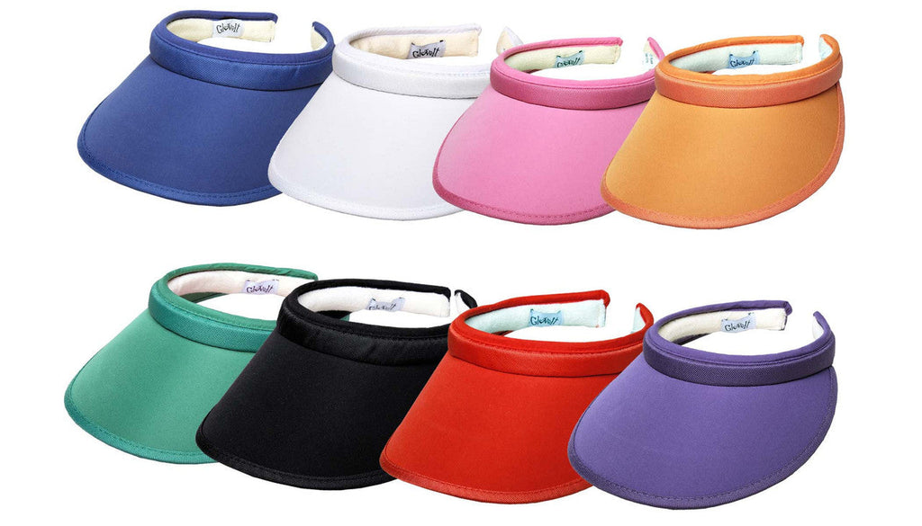 Solid Color Slide On Visor