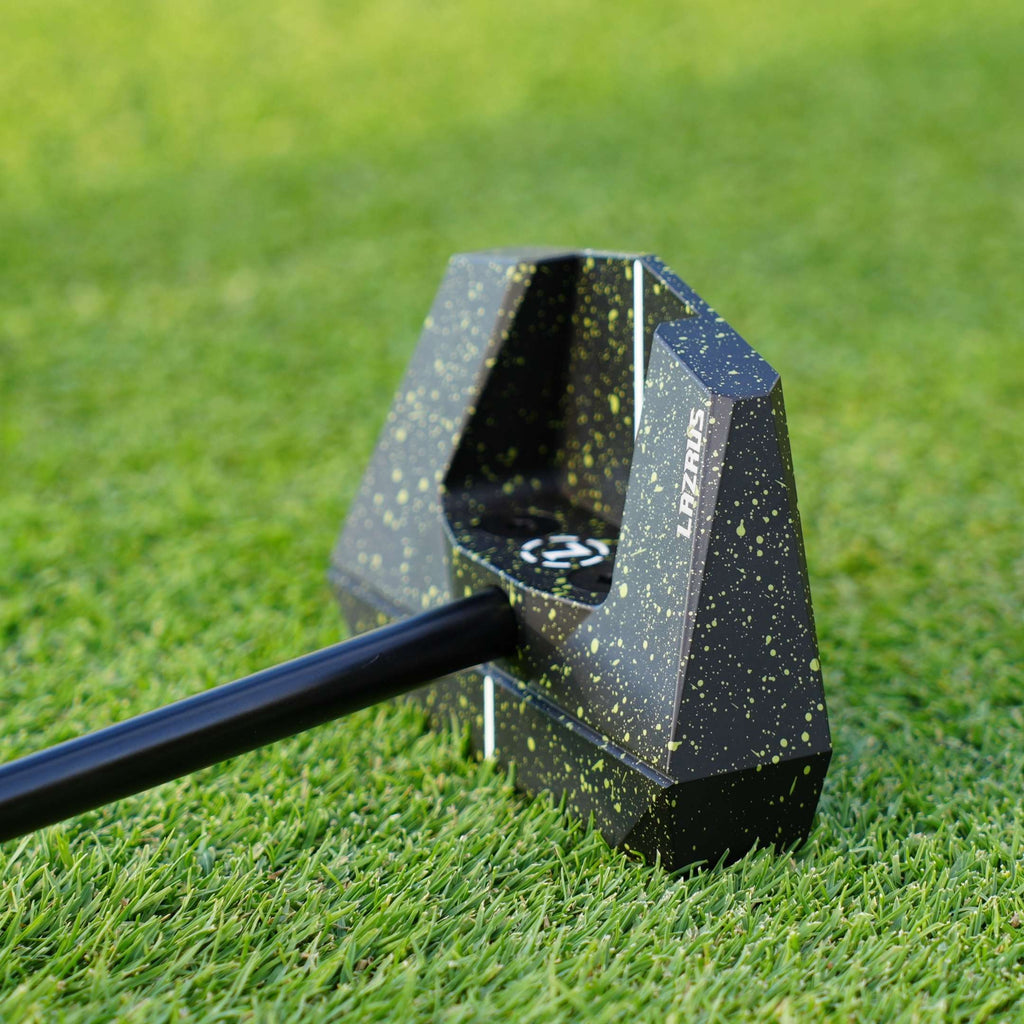 Lazrus Golf Zero Torque Mallet Putter Splatter
