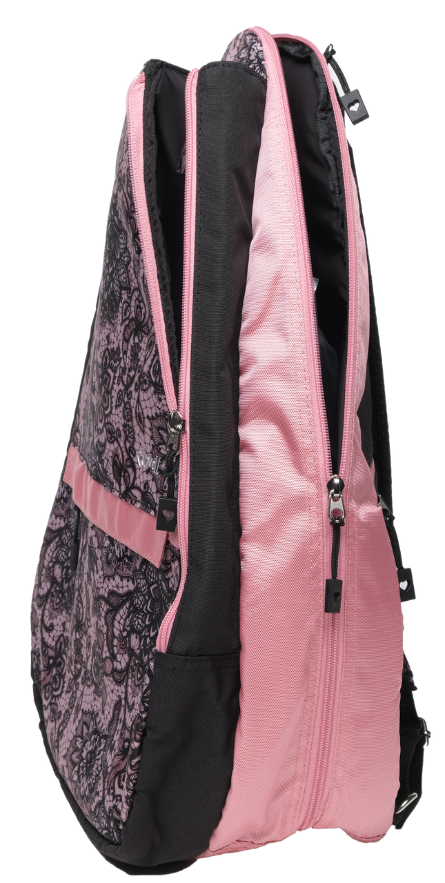 Rose Lace Tennis Backpack