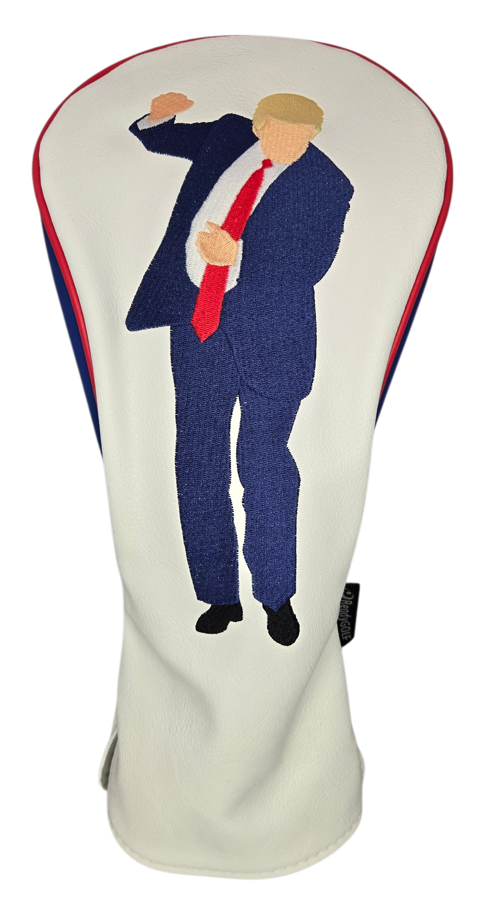Trump Birdie Dance Embroidered Headcover Set by ReadyGOLF - Driver, Fairway, Hybrid